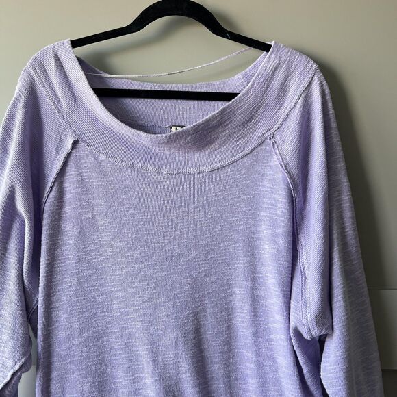 We The Free Sweater Womens XS Boat Neck Pullover Lightweight Knit Free People - Picture 2 of 11